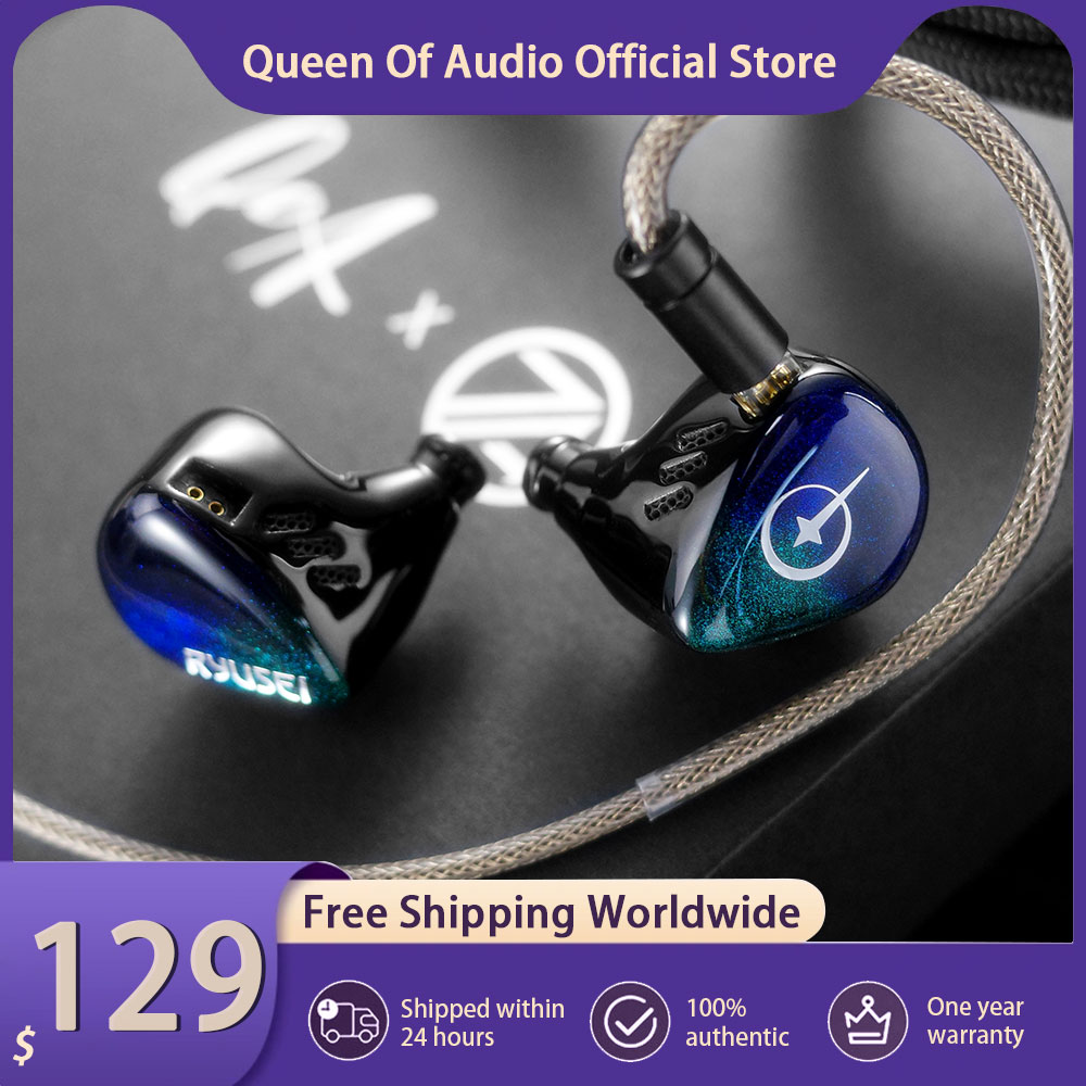 Earphones - New QoA X 7th Acoustics Ryusei