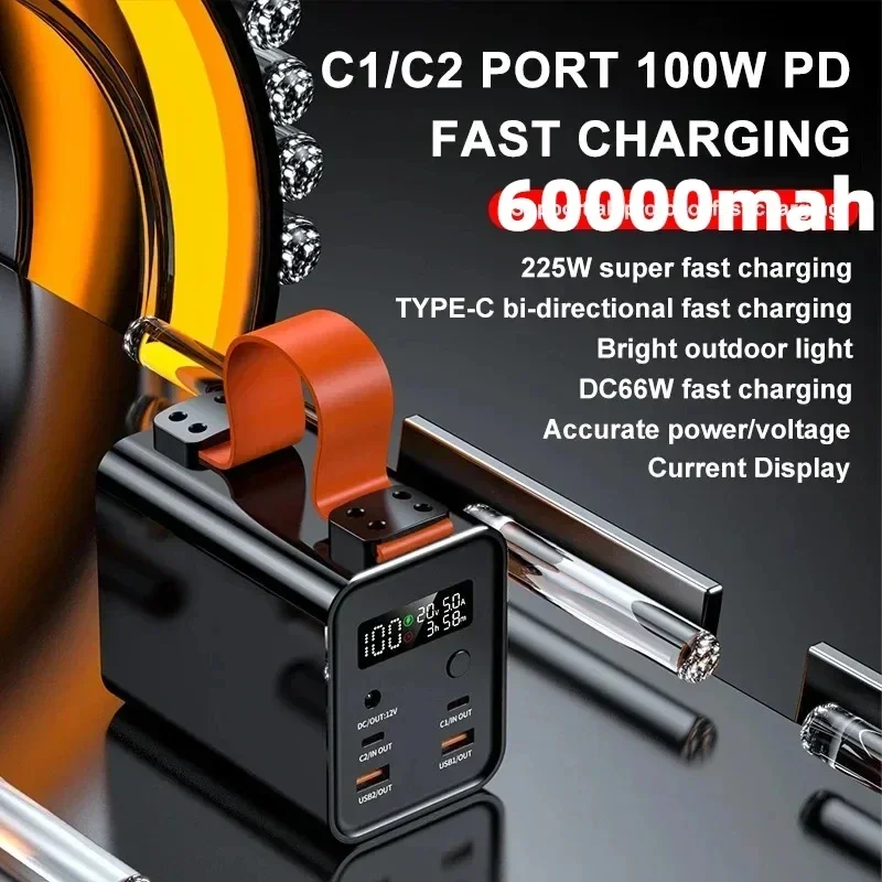 For Laptop 60000mAh 100W Porta - đánh giá và giá Power Banks