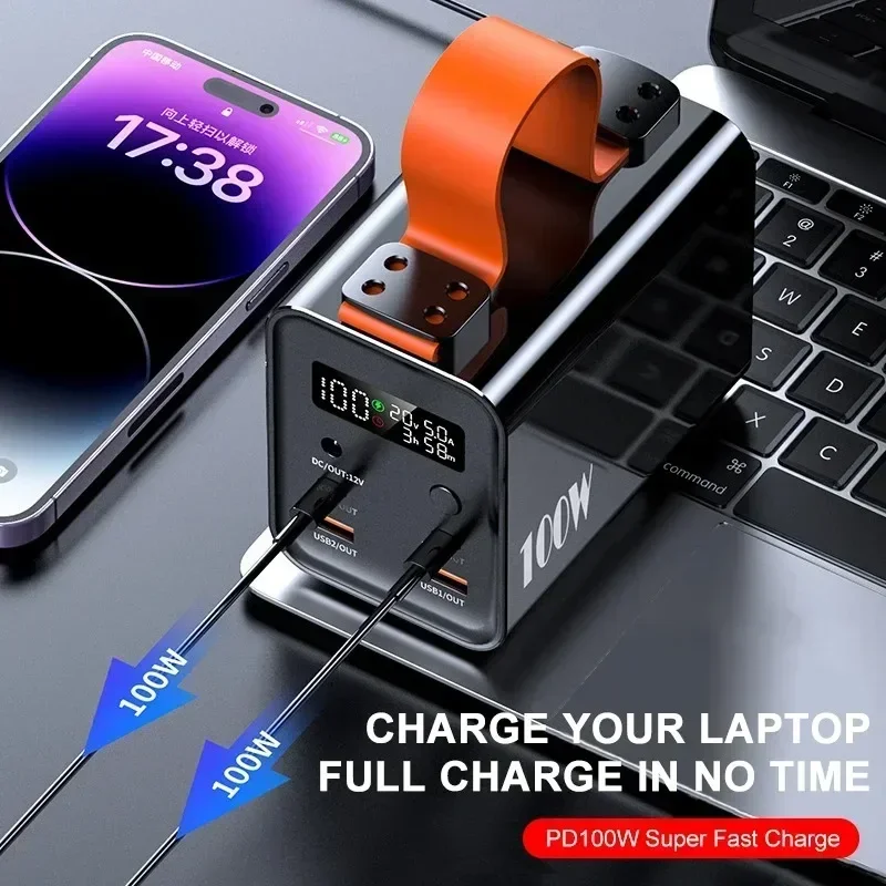 For Laptop 60000mAh 100W Porta - đánh giá và giá Power Banks