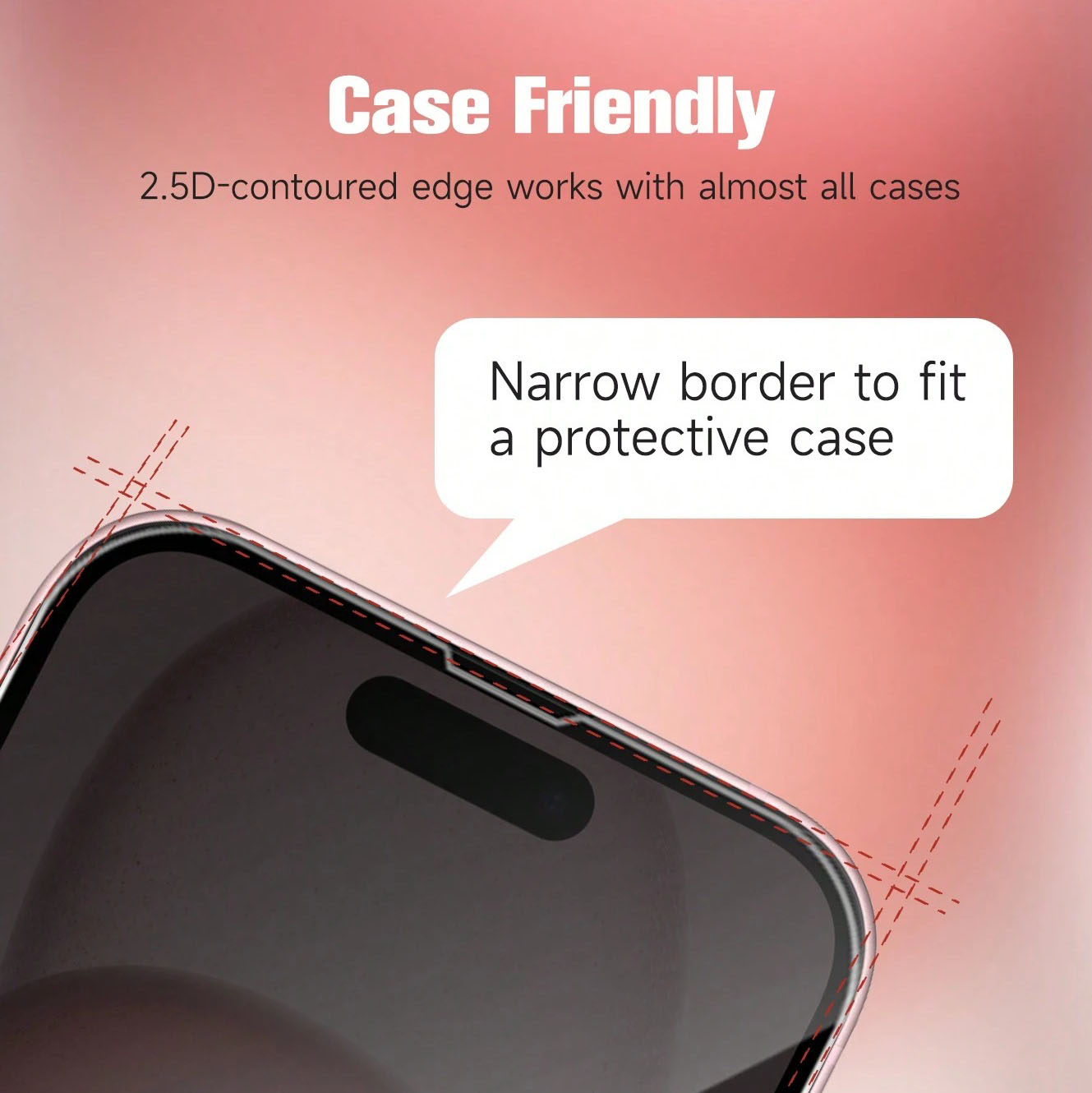 3pcs Privacy Screen Protector, - đánh giá và giá Anti Spy Privacy Glass Case