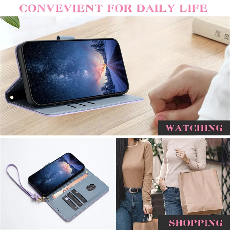 Flip Leather Phone Case For Re - đánh giá và giá Leather Wallet Card Holder Phone Cover