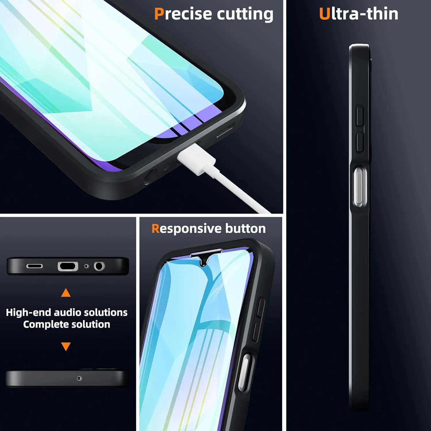 Heavy Duty Clear 360° Full Bod - đánh giá và giá Heavy Duty 360 Full Body Protective Case