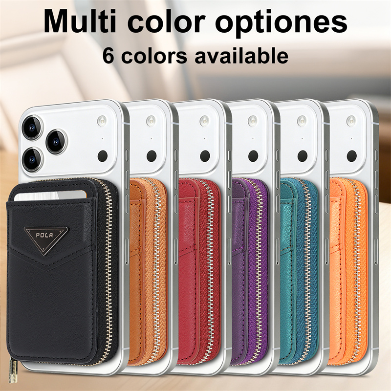 Zipper Wallet Card Holder Case - đánh giá và giá Leather Wallet Card Holder Phone Cover