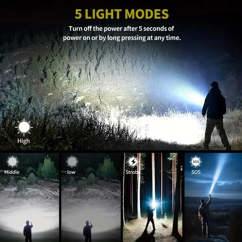Bright Zoomable Flashlight w/  - đánh giá và giá Power Banks