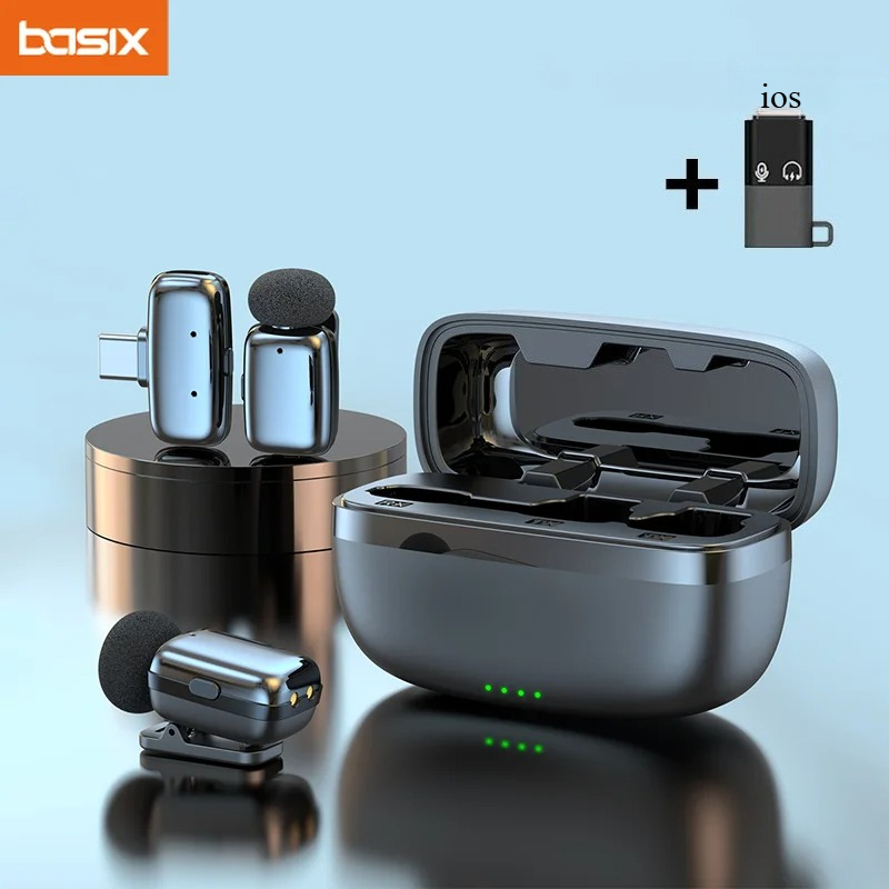 Wireless Lavalier Microphone S - đánh giá và giá Phone Cases