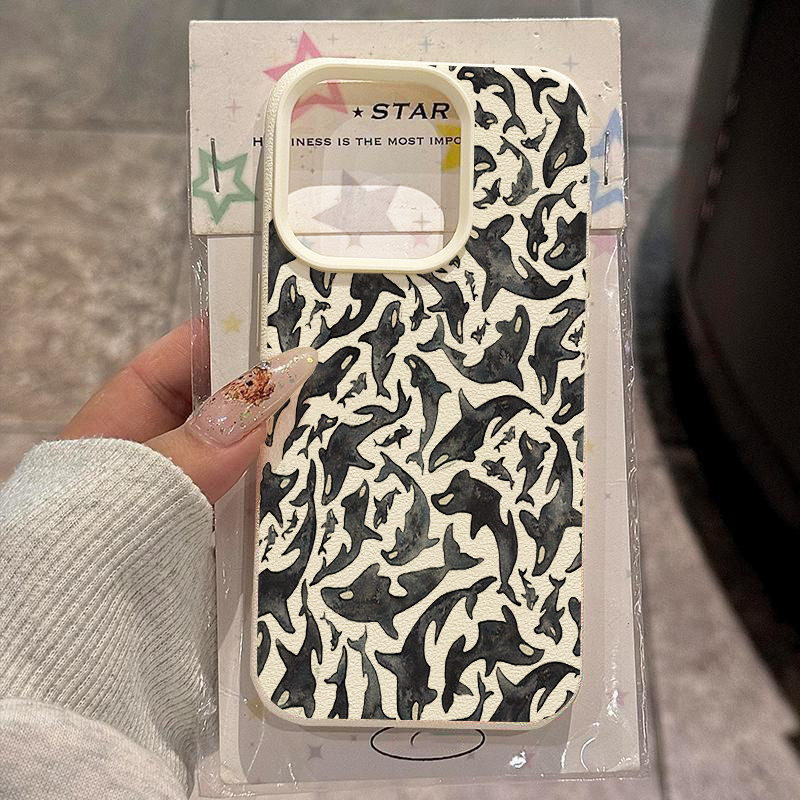 White Lychee Texture Vintage F - đánh giá và giá Vintage Floral Pattern Soft Case