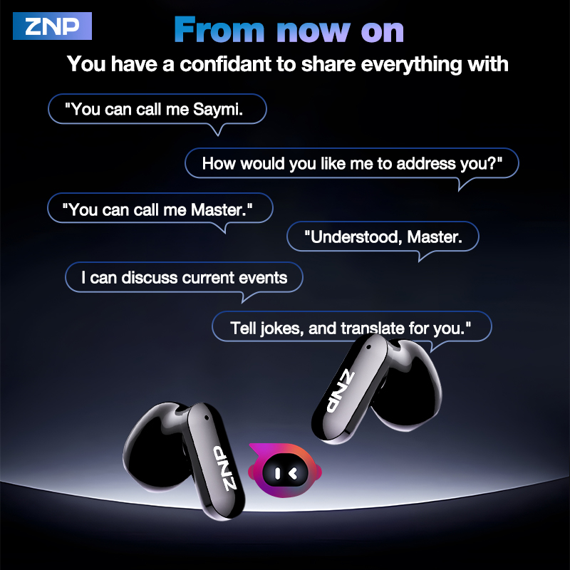 2026 Latest ZNP Wireless AI Tr - đánh giá và giá Earphones