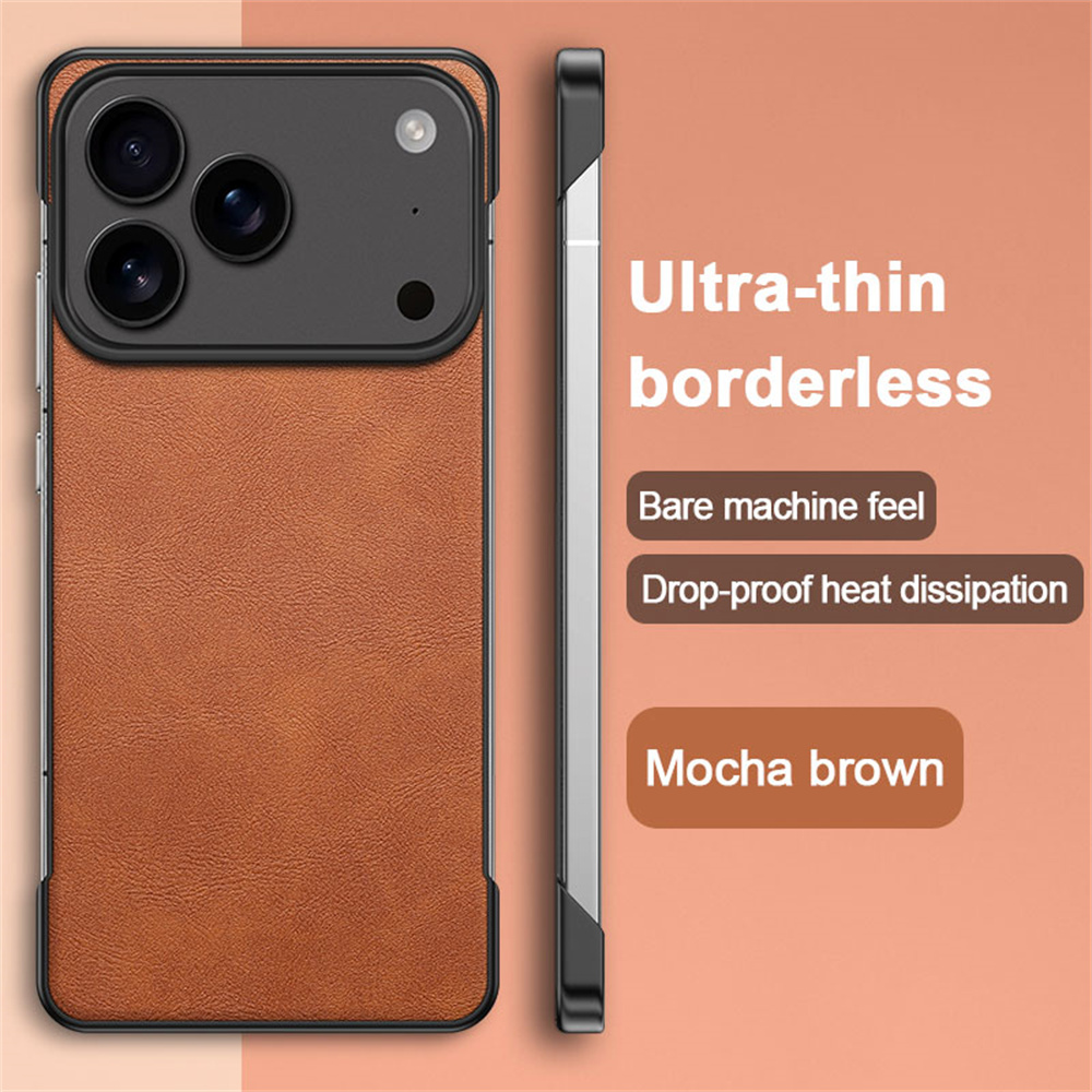 Classic Leather Ultra Thin PC  - đánh giá và giá Ultra Thin Frameless Phone Cover
