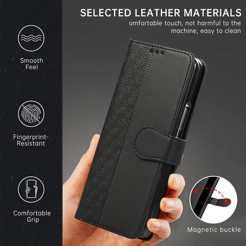 Leather Flip Phone Case for Sa - đánh giá và giá Leather Wallet Card Holder Phone Cover