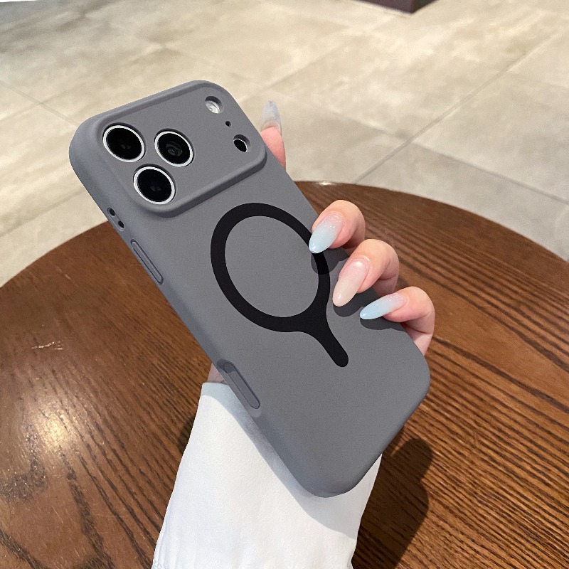 Luxury Smooth Liquid Silicone  - đánh giá và giá Liquid Silicone Magnetic Phone Case