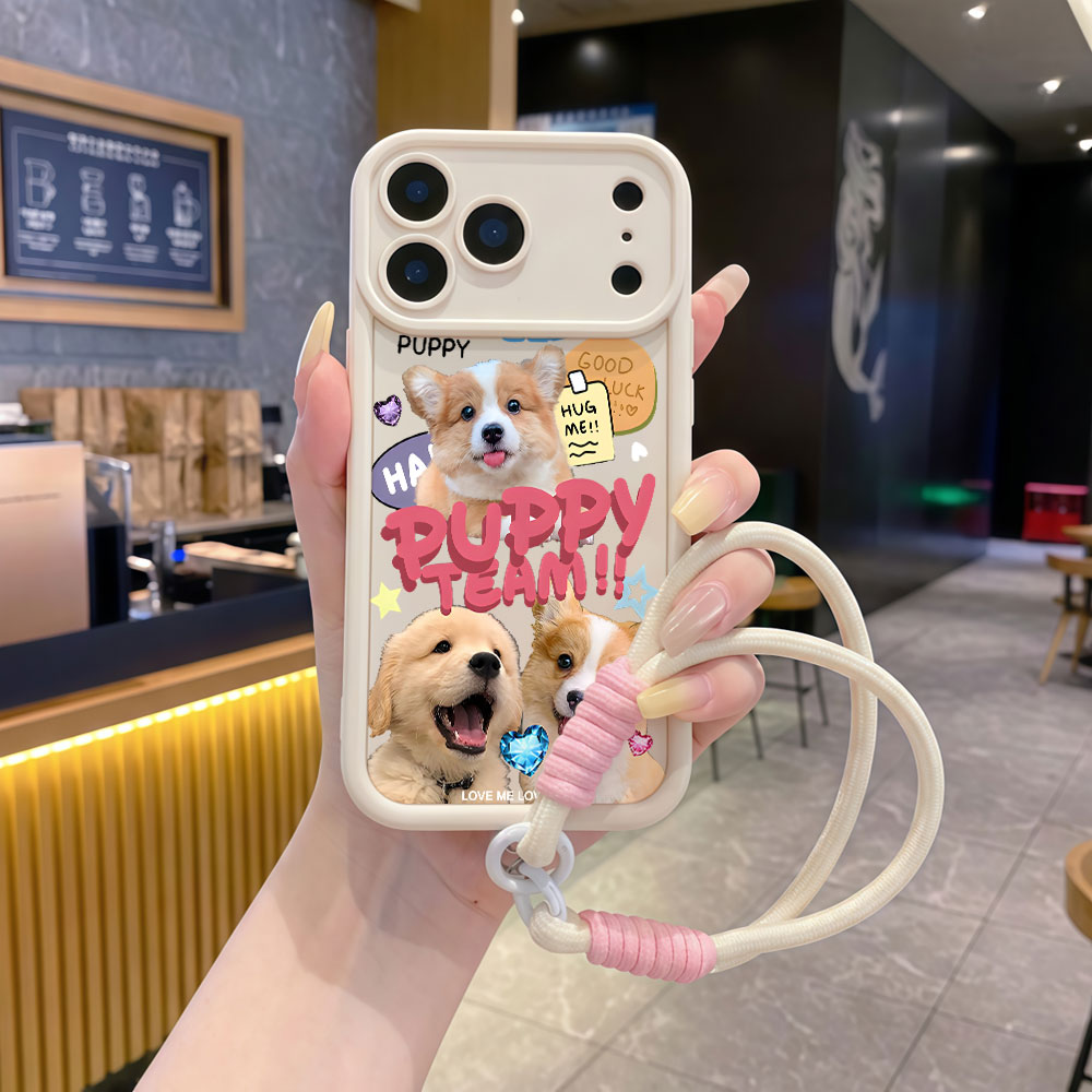 Lanyard Soft Phone Cases For S - đánh giá và giá Cute Cartoon Wrist Strap Silicone Case