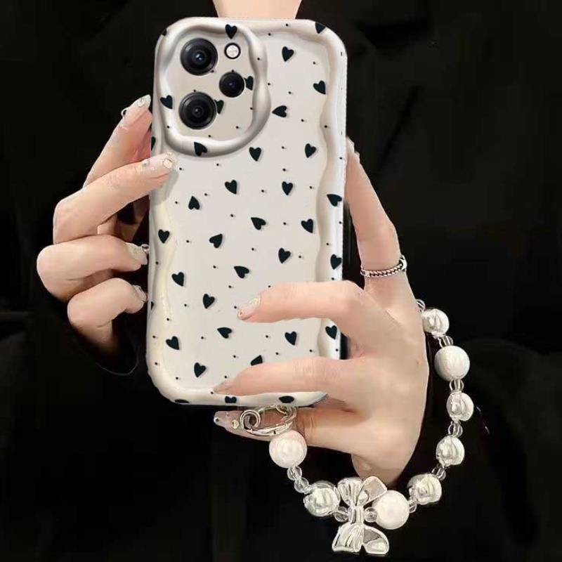 Case For RENO 15 15F 14 PRO 14 - đánh giá và giá Cute Cartoon Wrist Strap Silicone Case