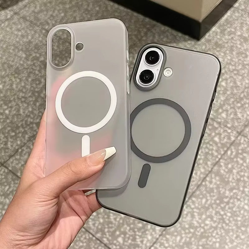 For Magsafe Matte Transparent  - đánh giá và giá Clear Shockproof Bumper Case