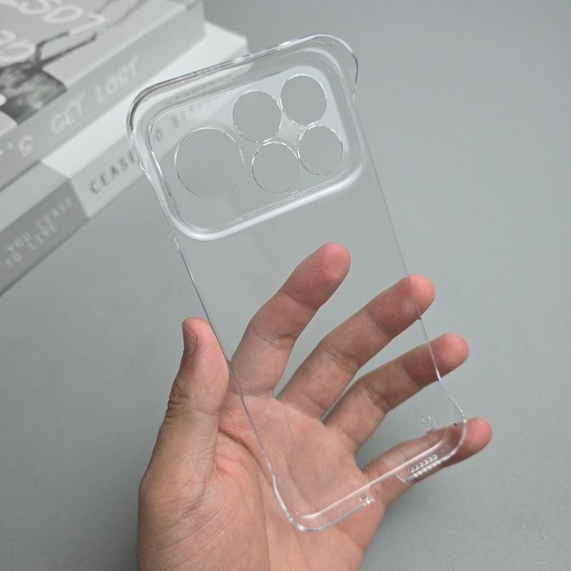 Ultra Thin Clear Frameless PC  - đánh giá và giá Ultra Thin Frameless Phone Cover