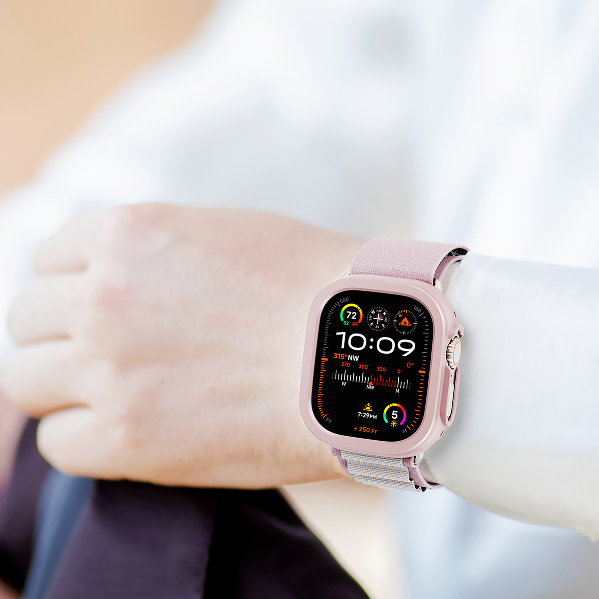 Case + Bezel for Apple Watch U - đánh giá và giá Metal Bumper Aluminum Frame Case