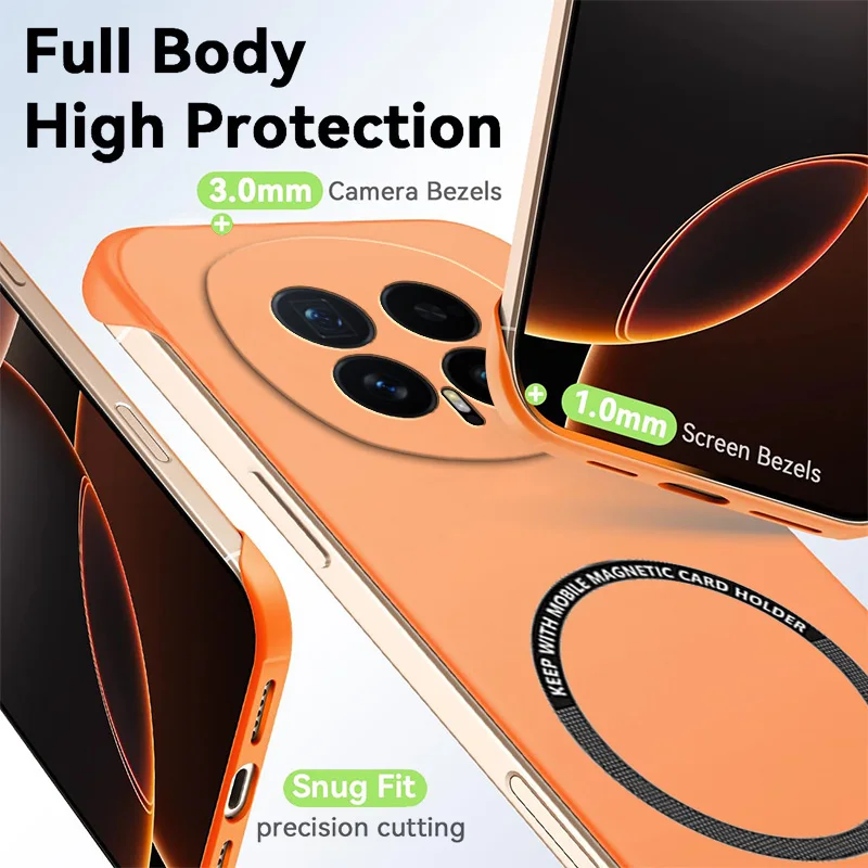 New Ultrathin Magnetic Framele - đánh giá và giá Ultra Thin Frameless Phone Cover
