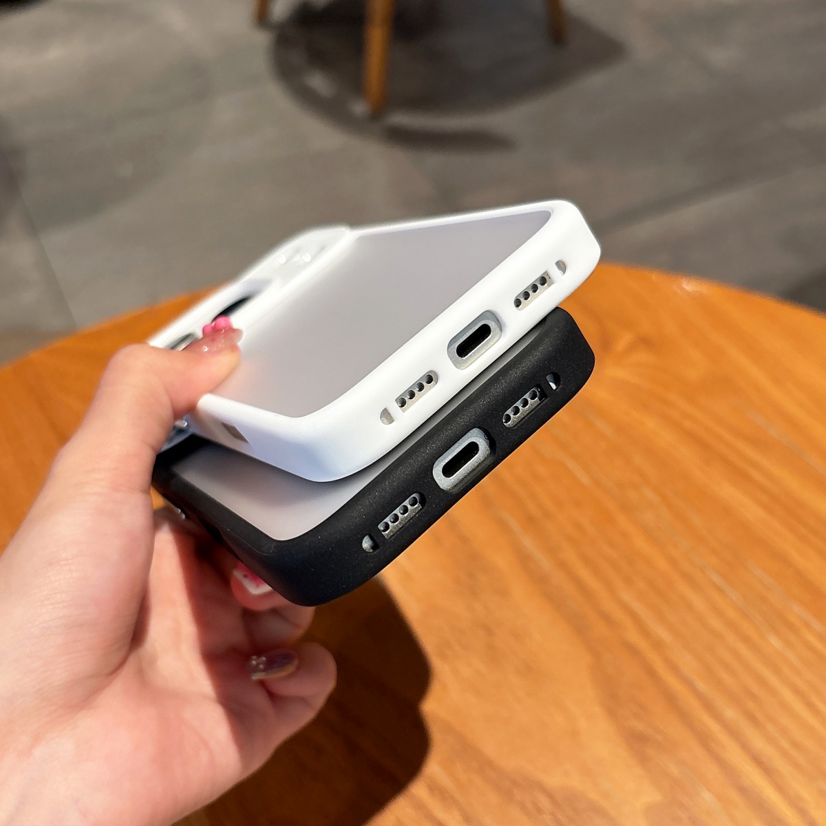 Luxury Matte Clear Armor Shock - đánh giá và giá Clear Shockproof Bumper Case