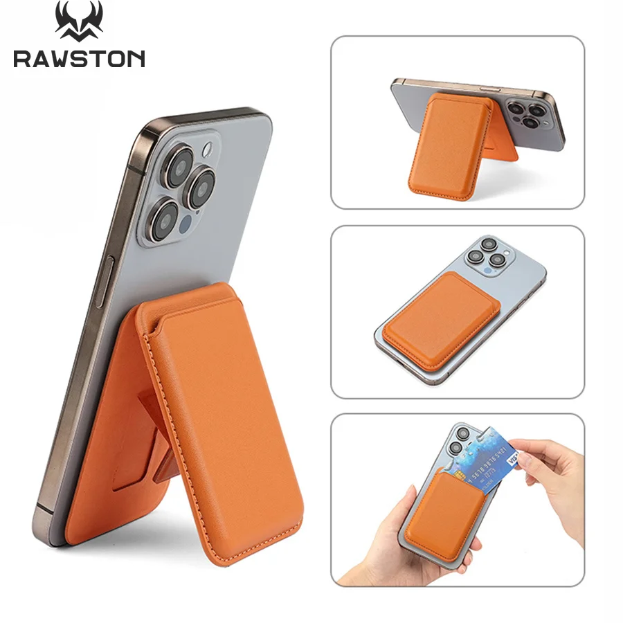 Kickstand Magnetic Leather Wal - đánh giá và giá Leather Wallet Card Holder Phone Cover