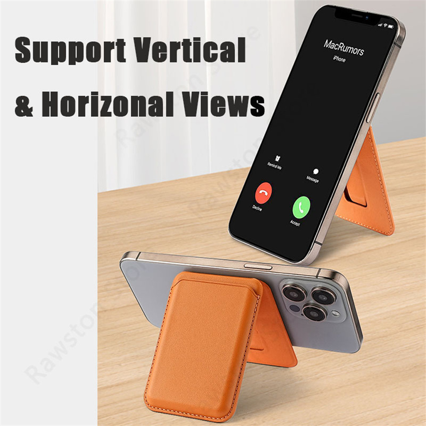Kickstand Magnetic Leather Wal - đánh giá và giá Leather Wallet Card Holder Phone Cover