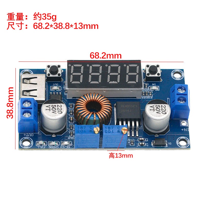 DC-DC 5A Digital LED Drive Lit - đánh giá và giá Chargers