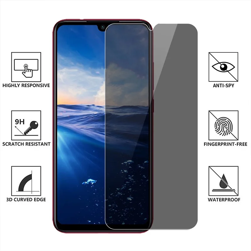 Anti-spy tempered glass screen - đánh giá và giá Anti Spy Privacy Glass Case