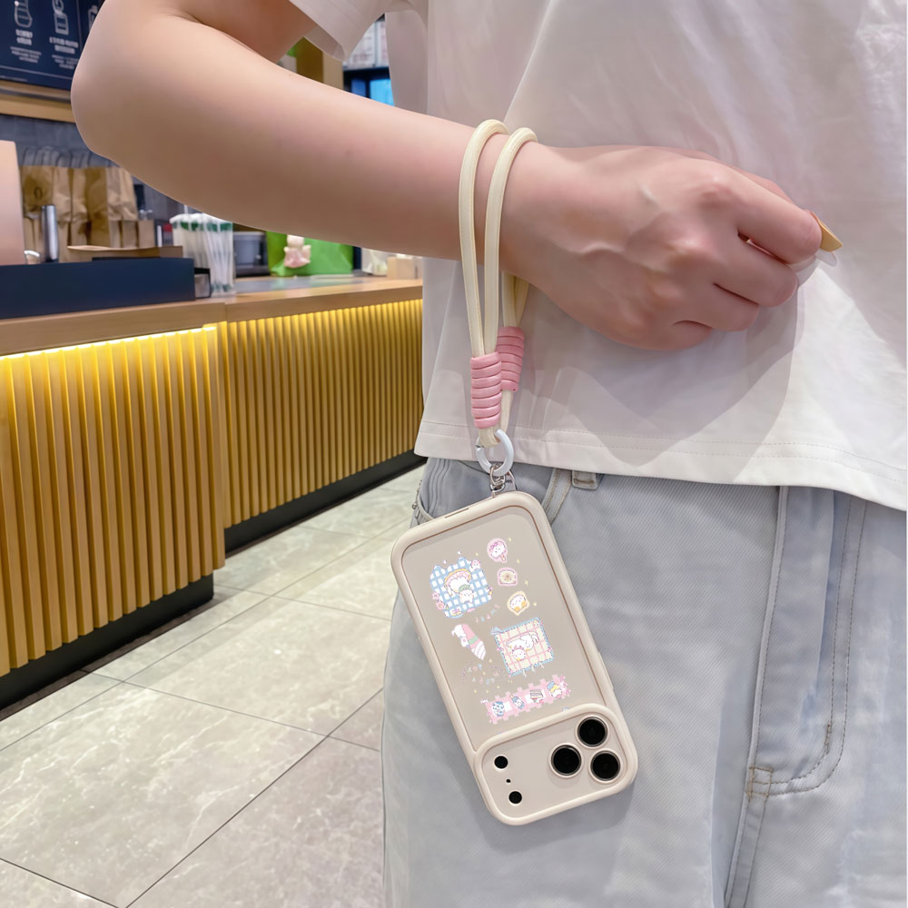 Wrist Strap Cartoon Cute Cat L - đánh giá và giá Cute Cartoon Wrist Strap Silicone Case