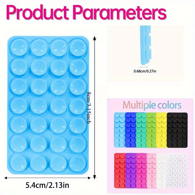 10Pcs Double-Sided Silicone Su - đánh giá và giá Phone Stands