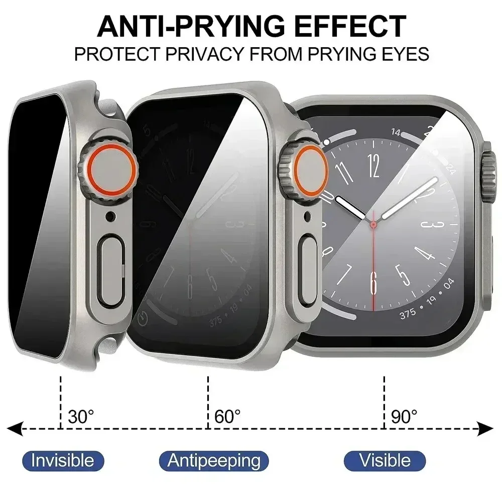 Case For apple watch Apple Wat - đánh giá và giá Anti Spy Privacy Glass Case