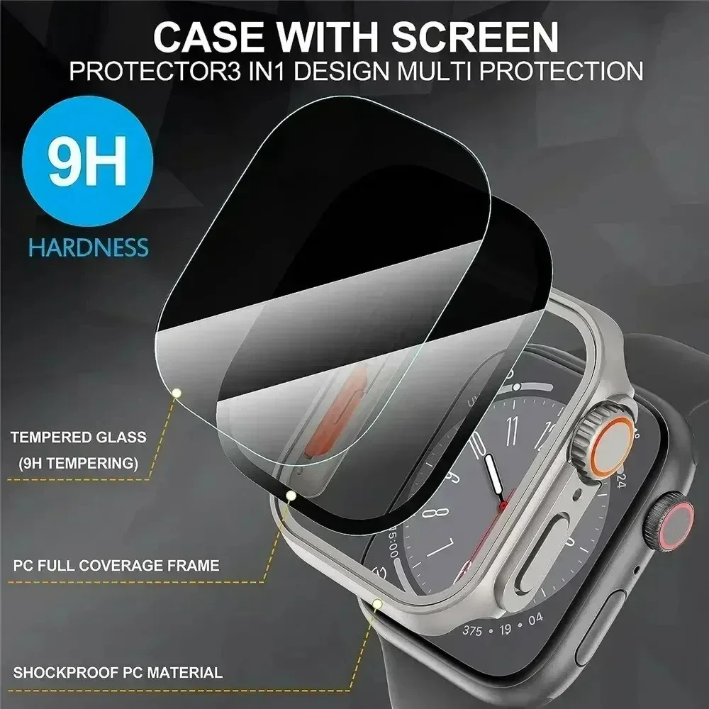 Case For apple watch Apple Wat - đánh giá và giá Anti Spy Privacy Glass Case