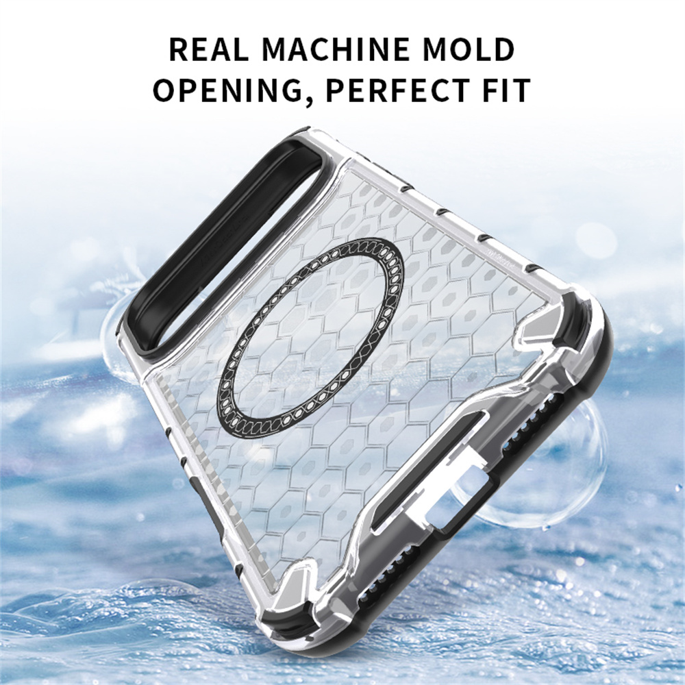 Luxury Clear Honeycomb Armour  - đánh giá và giá Clear Shockproof Bumper Case