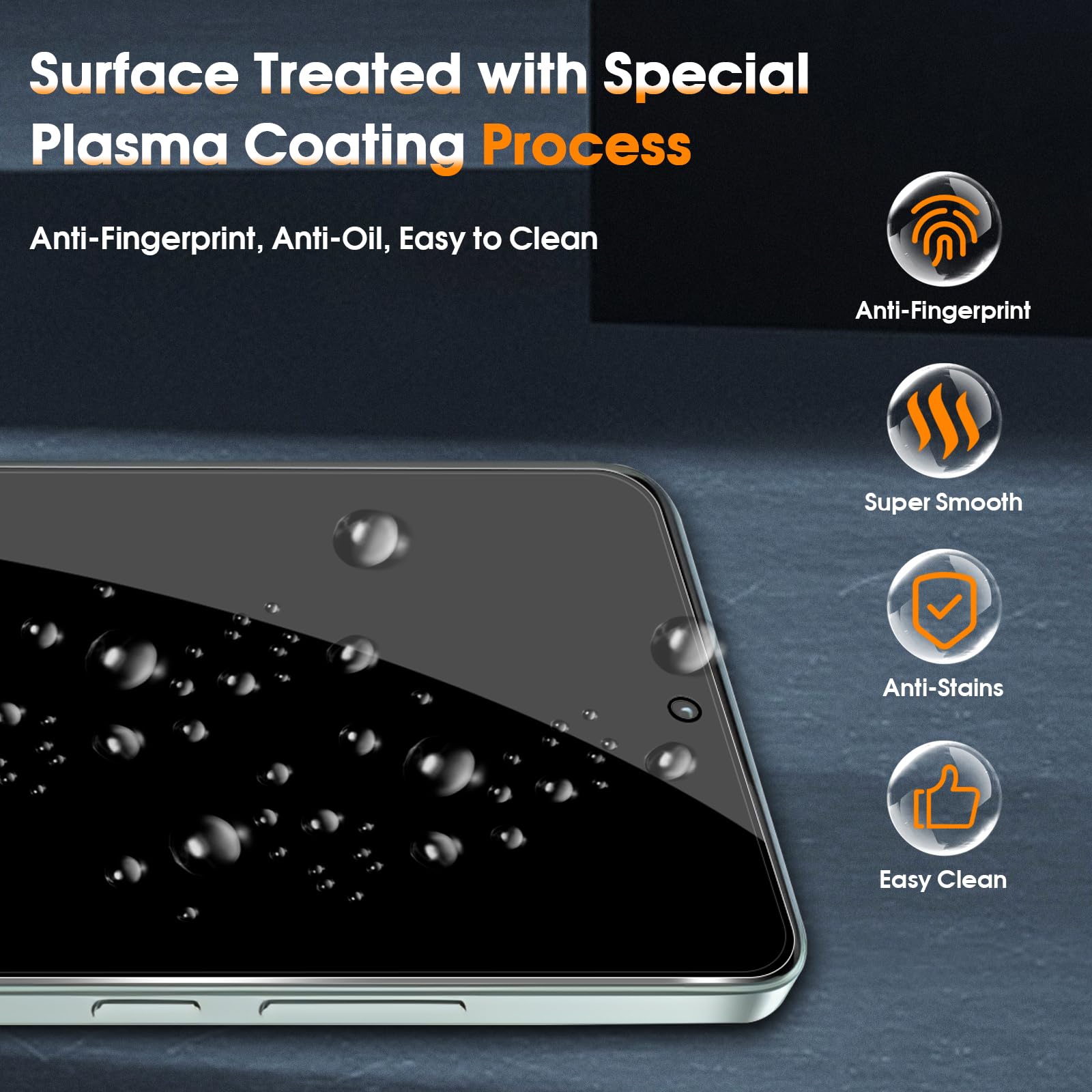 Anti Spy Screen Protector For  - đánh giá và giá Anti Spy Privacy Glass Case