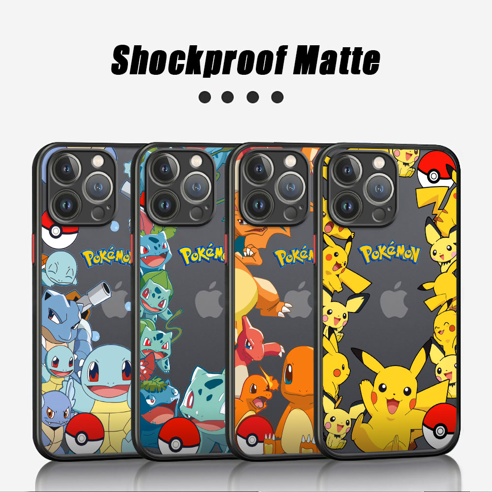 Hot Anime Cartoon Pokemon Case - đánh giá và giá Matte Hard Pc Back Case