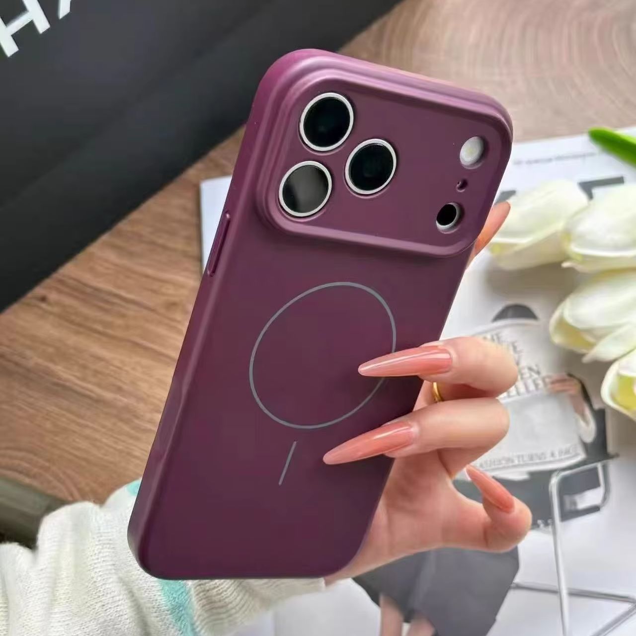 Original Liquid Silicone Magne - đánh giá và giá Liquid Silicone Magnetic Phone Case