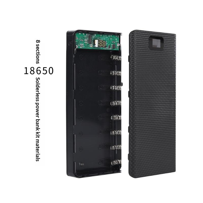 1pc DIY 8*18650 Battery Power  - đánh giá và giá Power Banks
