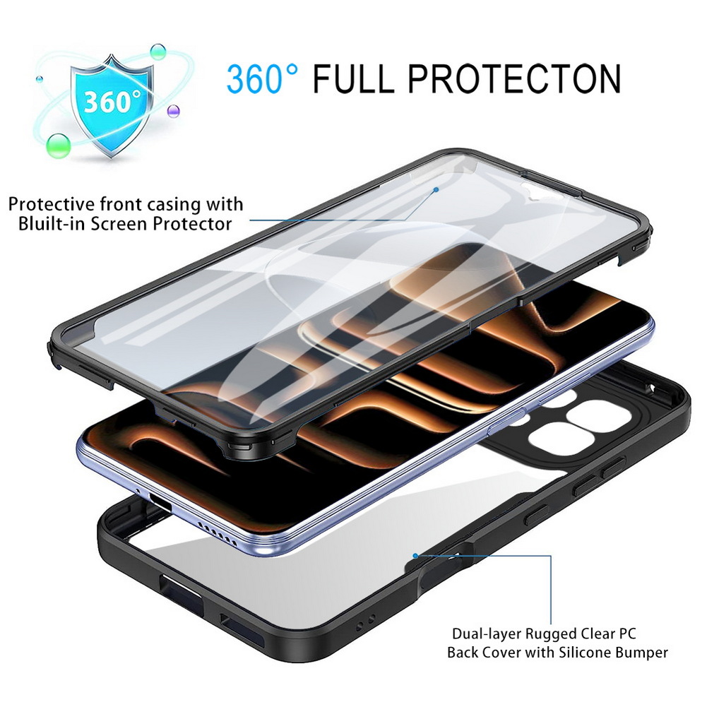 Luxury Transparent 360° Full-b - đánh giá và giá Heavy Duty 360 Full Body Protective Case