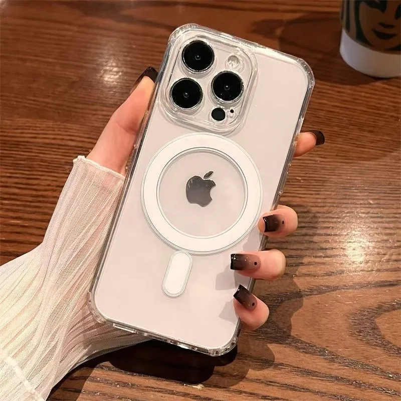 Original For Magsafe Wireless  - đánh giá và giá Clear Shockproof Bumper Case