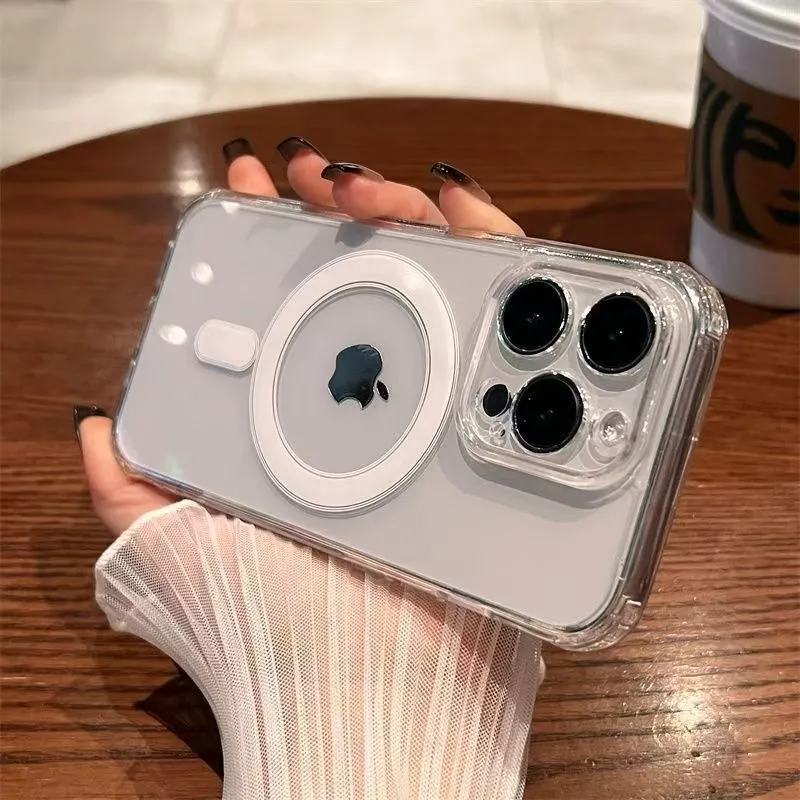 Original For Magsafe Wireless  - đánh giá và giá Clear Shockproof Bumper Case
