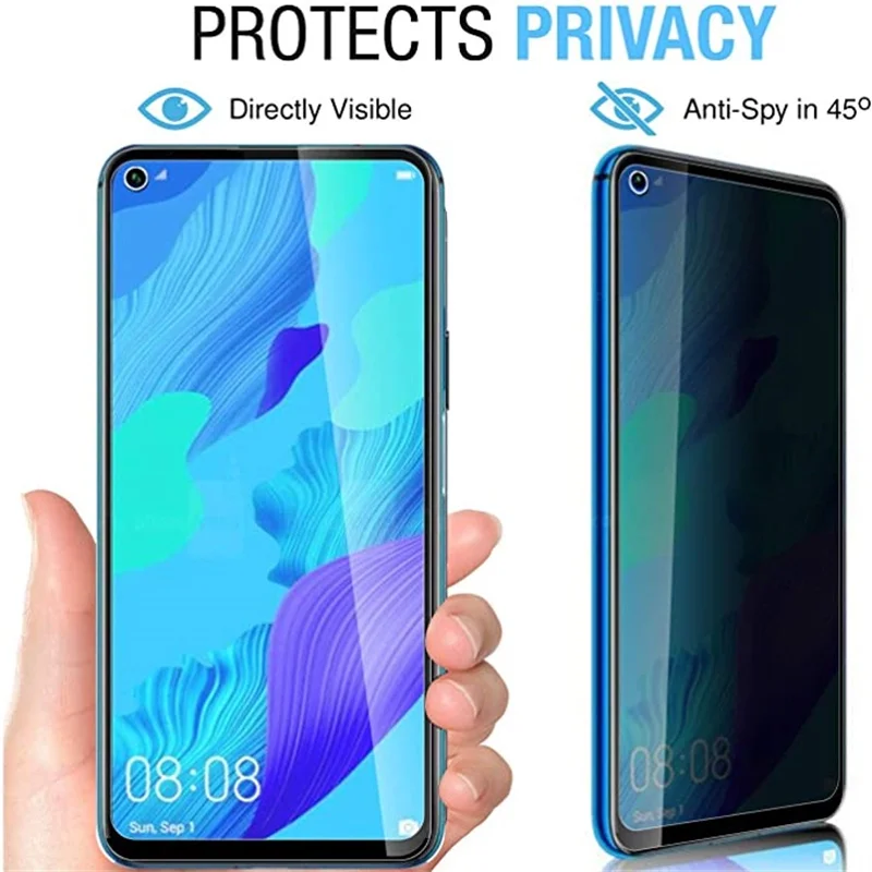 Anti-spy tempered glass screen - đánh giá và giá Anti Spy Privacy Glass Case