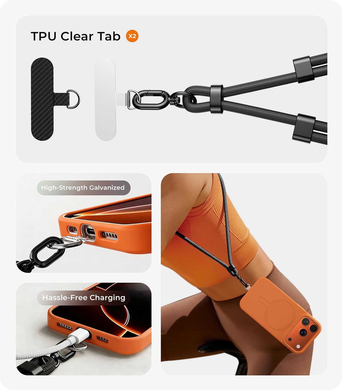 Phone Lanyard Crossbody with 2 - đánh giá và giá Crossbody Lanyard Neck Strap Case