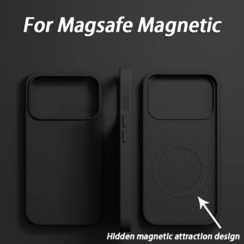 Luxury For Magsafe Wireless Ch - đánh giá và giá Liquid Silicone Magnetic Phone Case