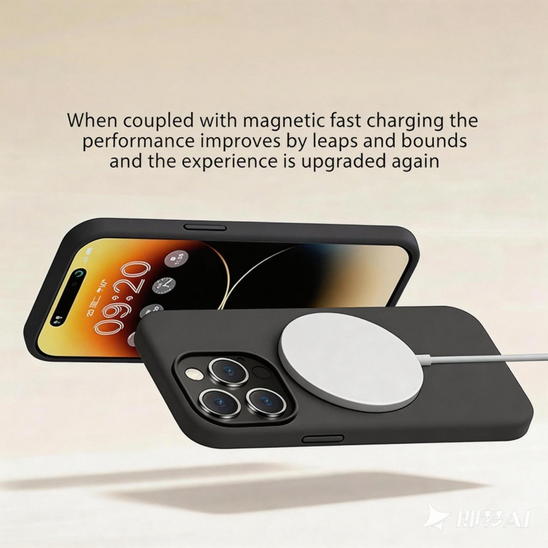 Luxury For Magsafe Wireless Ch - đánh giá và giá Liquid Silicone Magnetic Phone Case