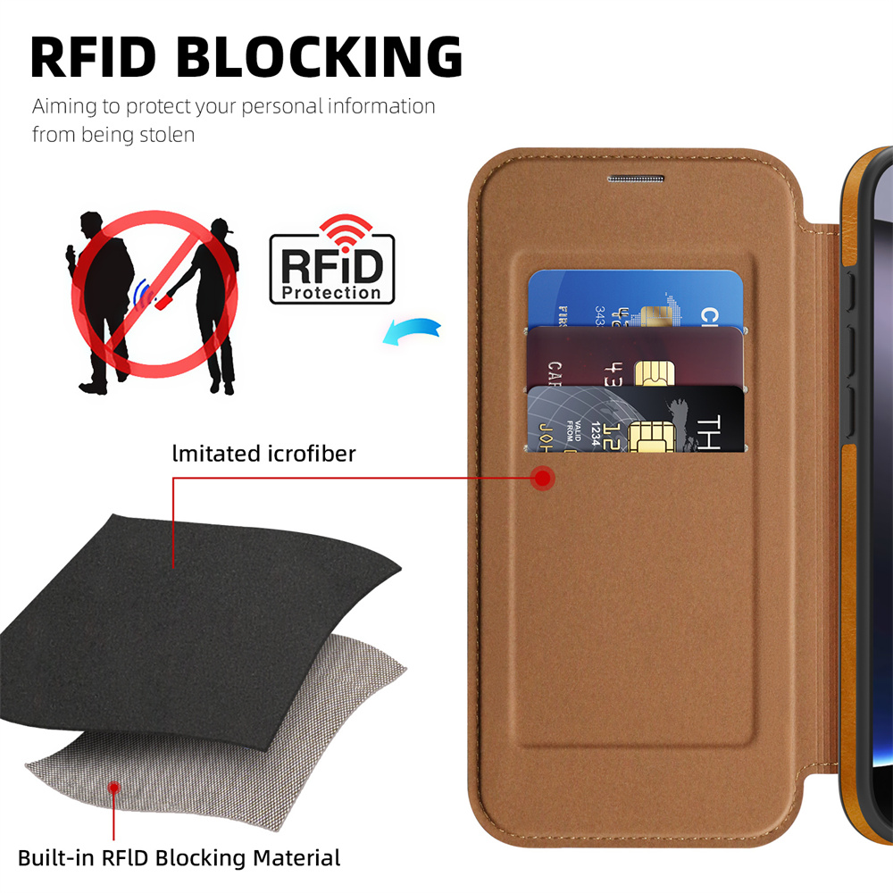 Magnetic Flip Leather Phone Ca - đánh giá và giá Leather Wallet Card Holder Phone Cover