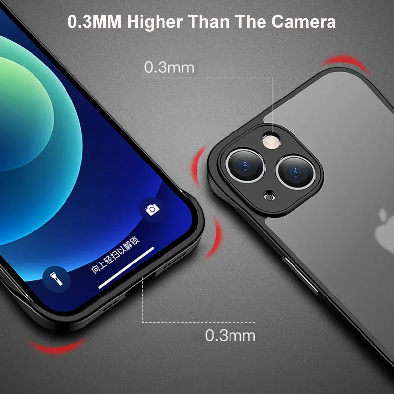 For Iphone 16 15 14 Pro Max Ul - đánh giá và giá Ultra Thin Frameless Phone Cover