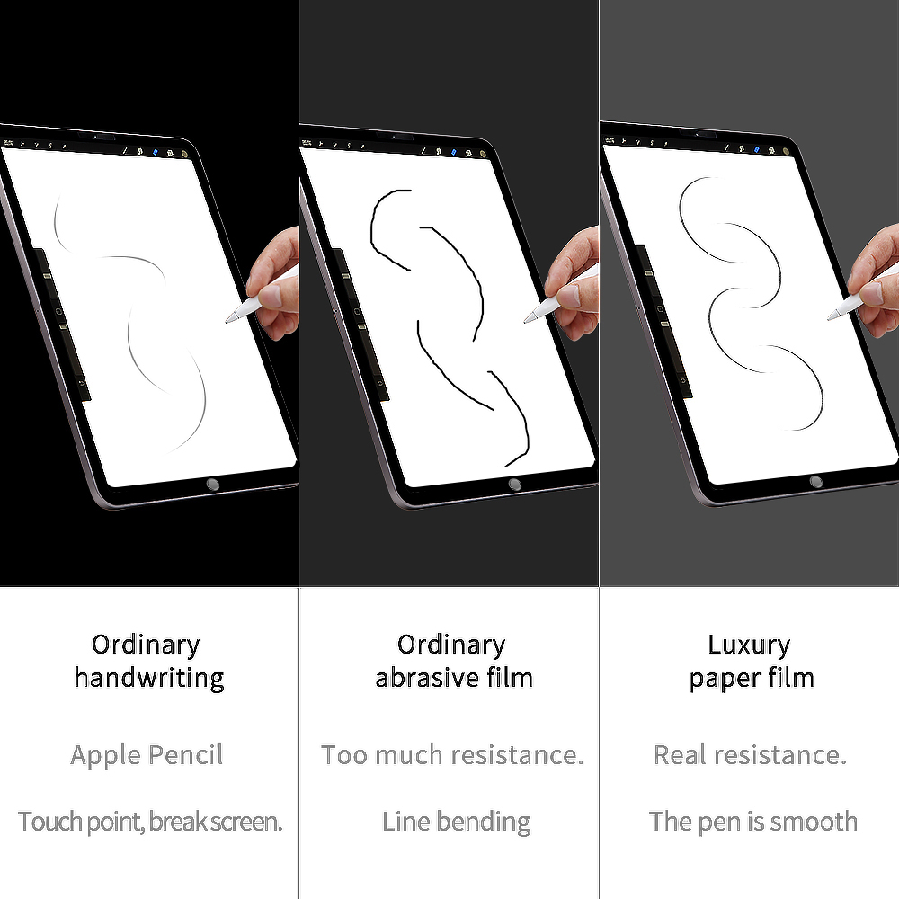 2pcs Paper feel Film PET Anti  - đánh giá và giá Matte Anti Glare Screen Protector